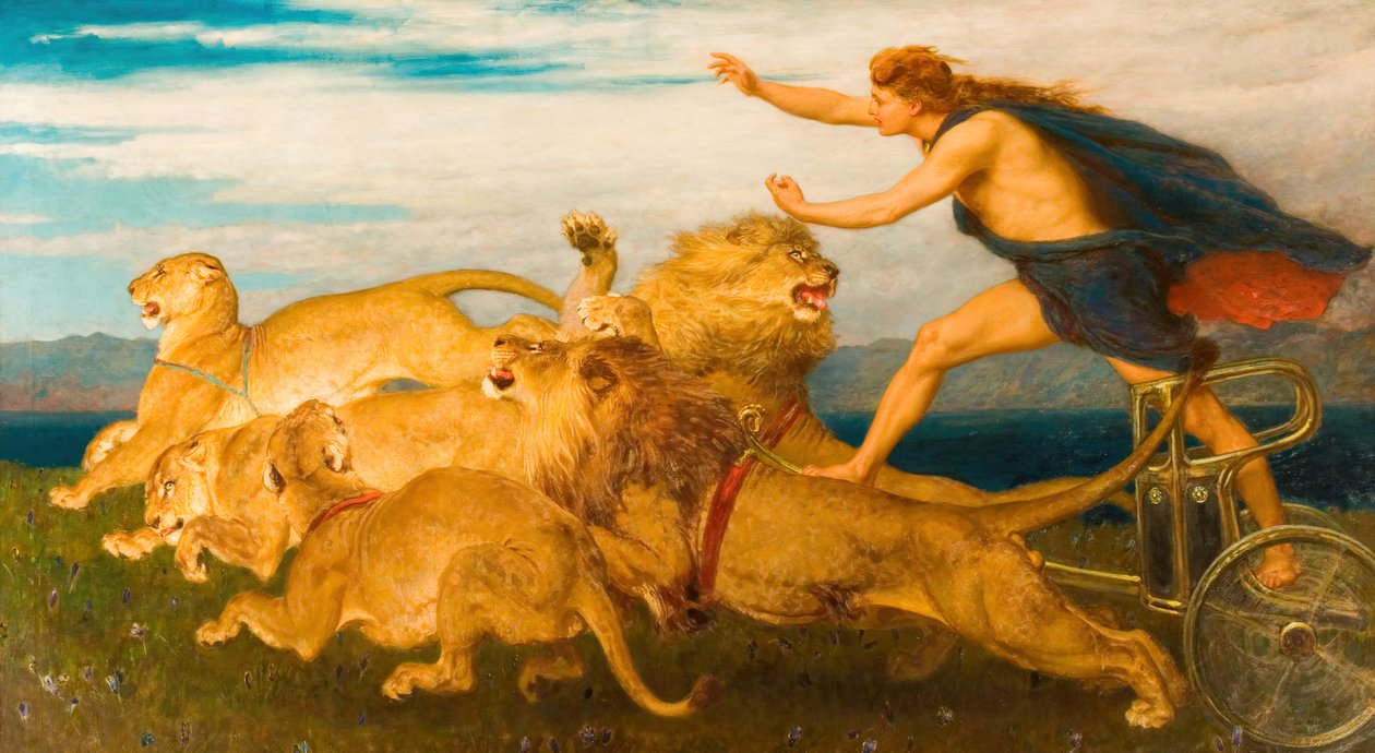 Phoebus Apollo, 1895-8. af Briton Riviere