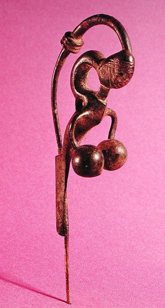 Fibula (jern) af Bronze Age
