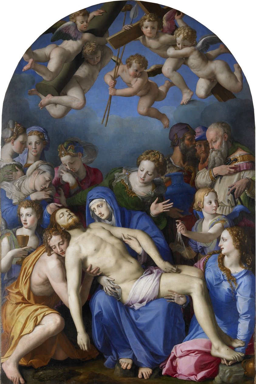 Afsættelse af Kristus af Bronzino