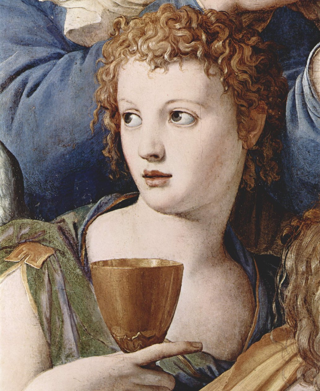 Afsættelse af Kristus

 detalje af Bronzino