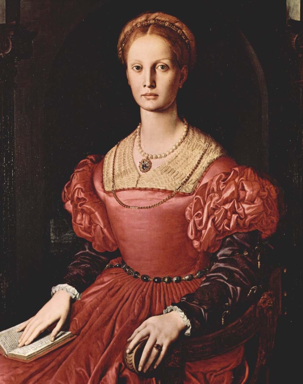 Portræt af Lucrezia Panciatichi af Bronzino