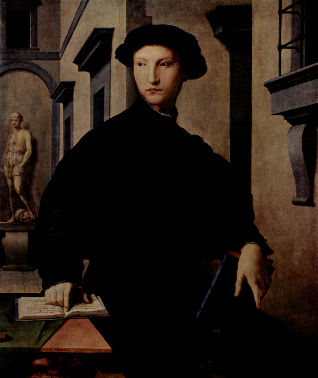 Portræt af Ugolino Martelli (1519-1592) af Bronzino