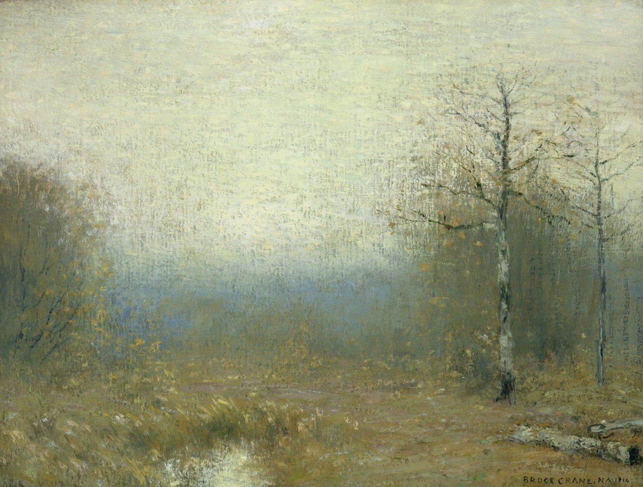 Tidlig morgen af Bruce Crane