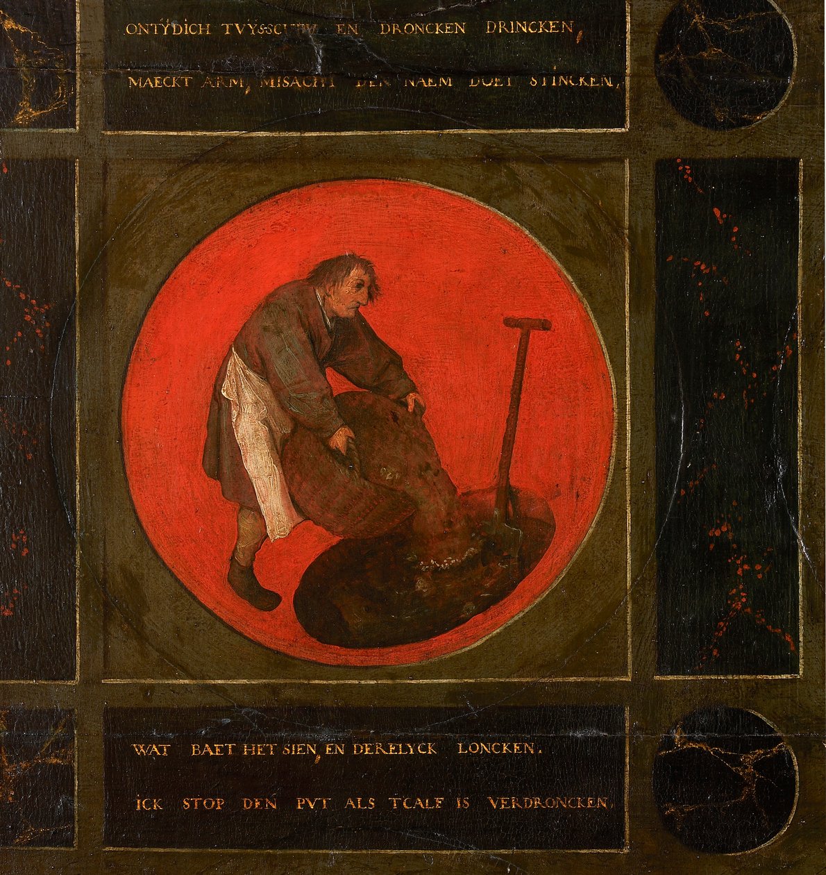 Tolv Ordsprog, 1558. af Bruegel