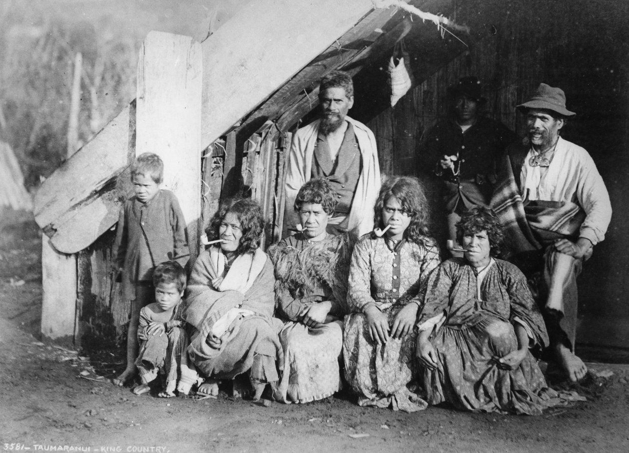 Taumaranui - Kongeland, 1885 af Burton Brothers Studio