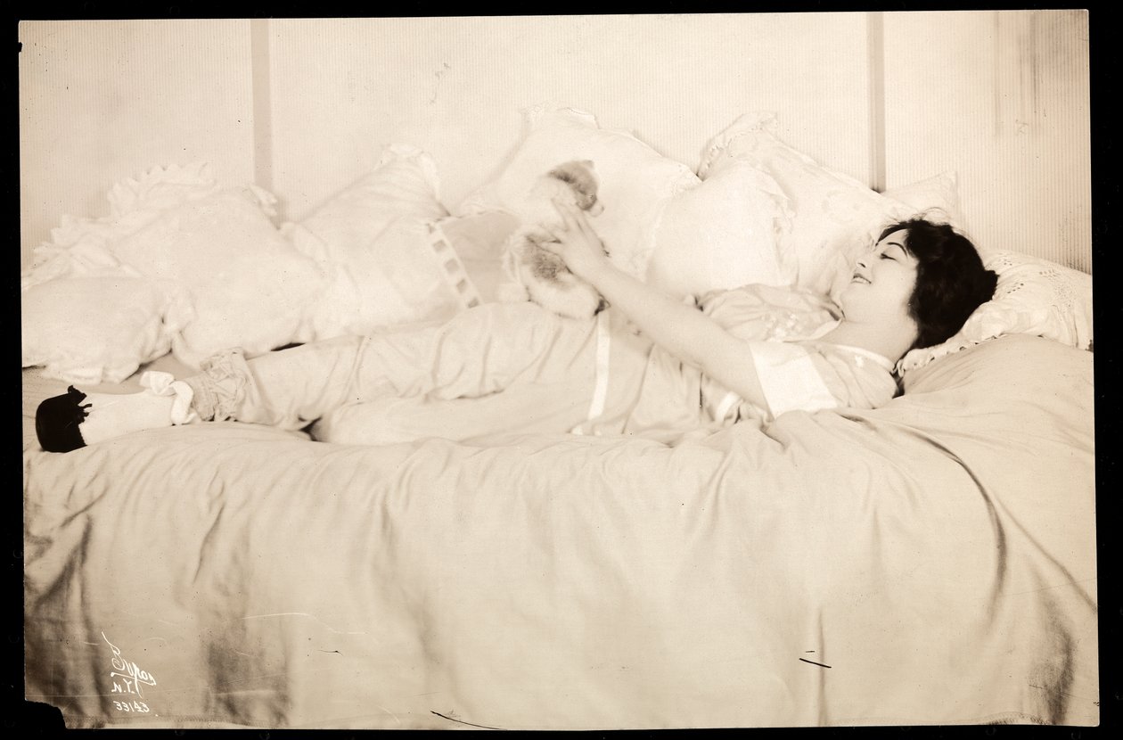 Portræt af Pauline Frederick, ca. 1914 (sølv gelatinetryk) af Byron Company