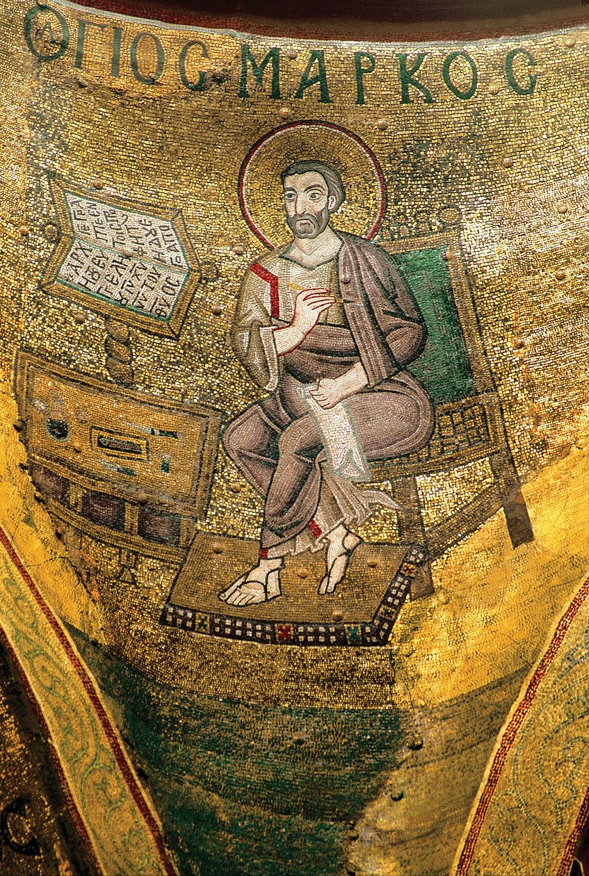 Sankt Markus evangelisten af Byzantine Byzantine