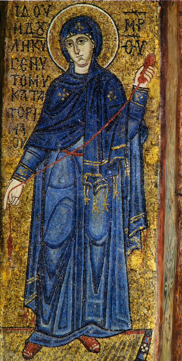 Jomfruen fra Bebudelsen, 1000-tallet af Byzantine Byzantine