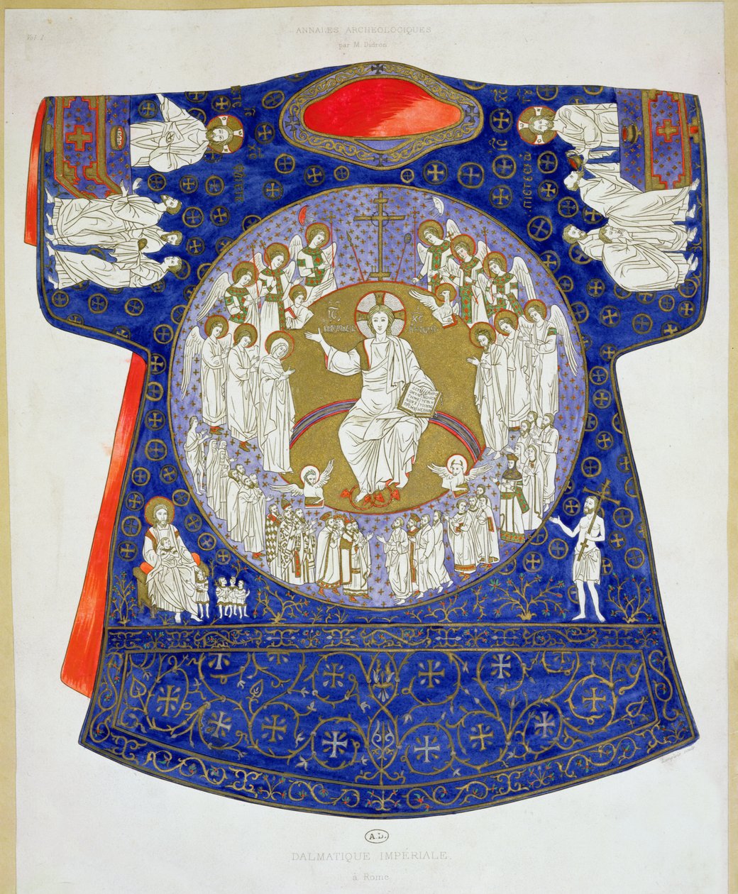 Imperial dalmatic, c.900 af Byzantine School