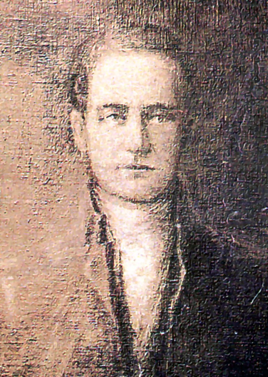 Et ansigtssammensat portræt af John Hathorn af C. Brower Darst