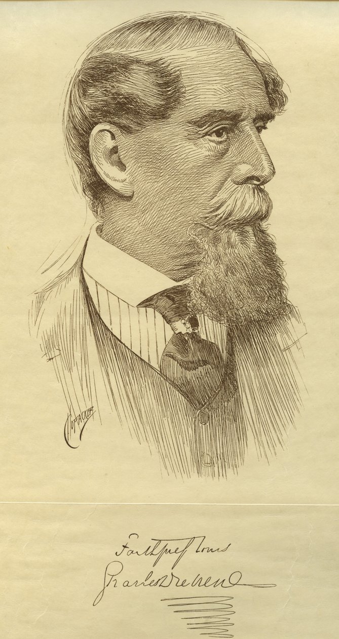 Charles Dickens, 1868 af C. O. Facker