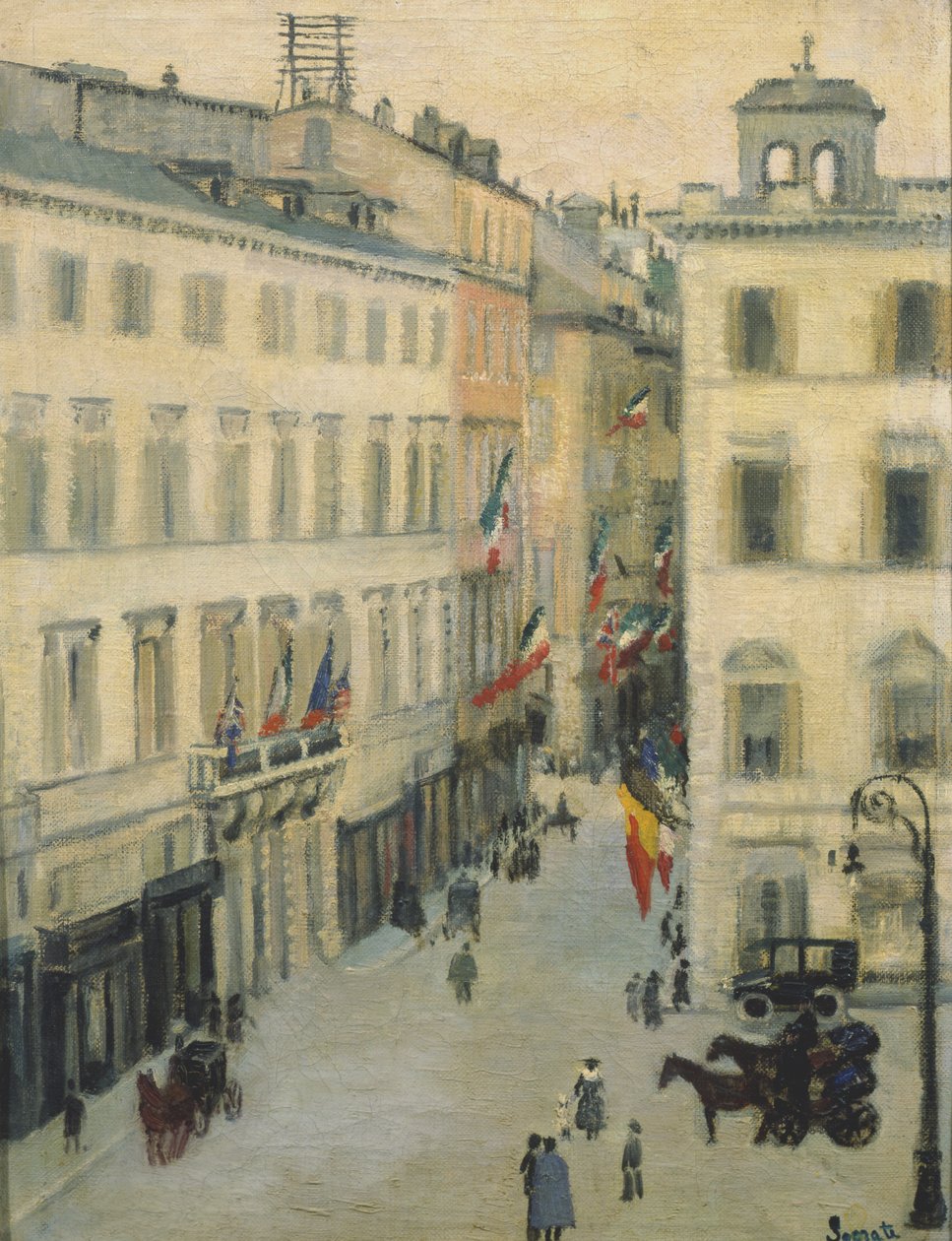 Via del Corso, Rom af C. Socrate