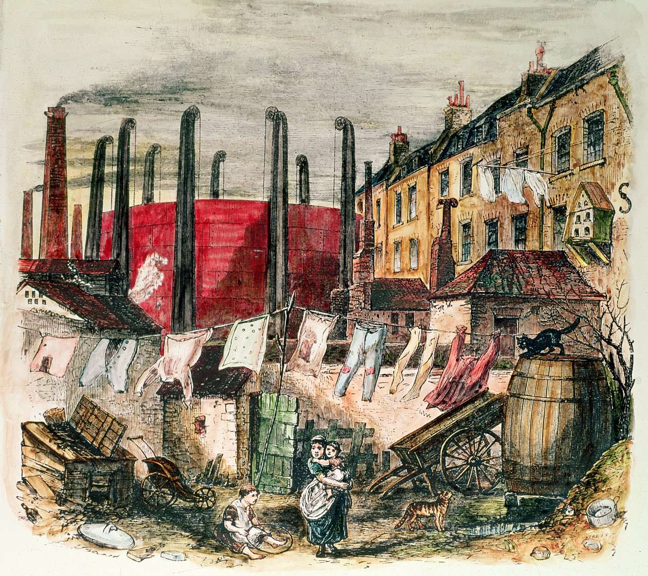 Et slumkvarter af C.A. Ferrier