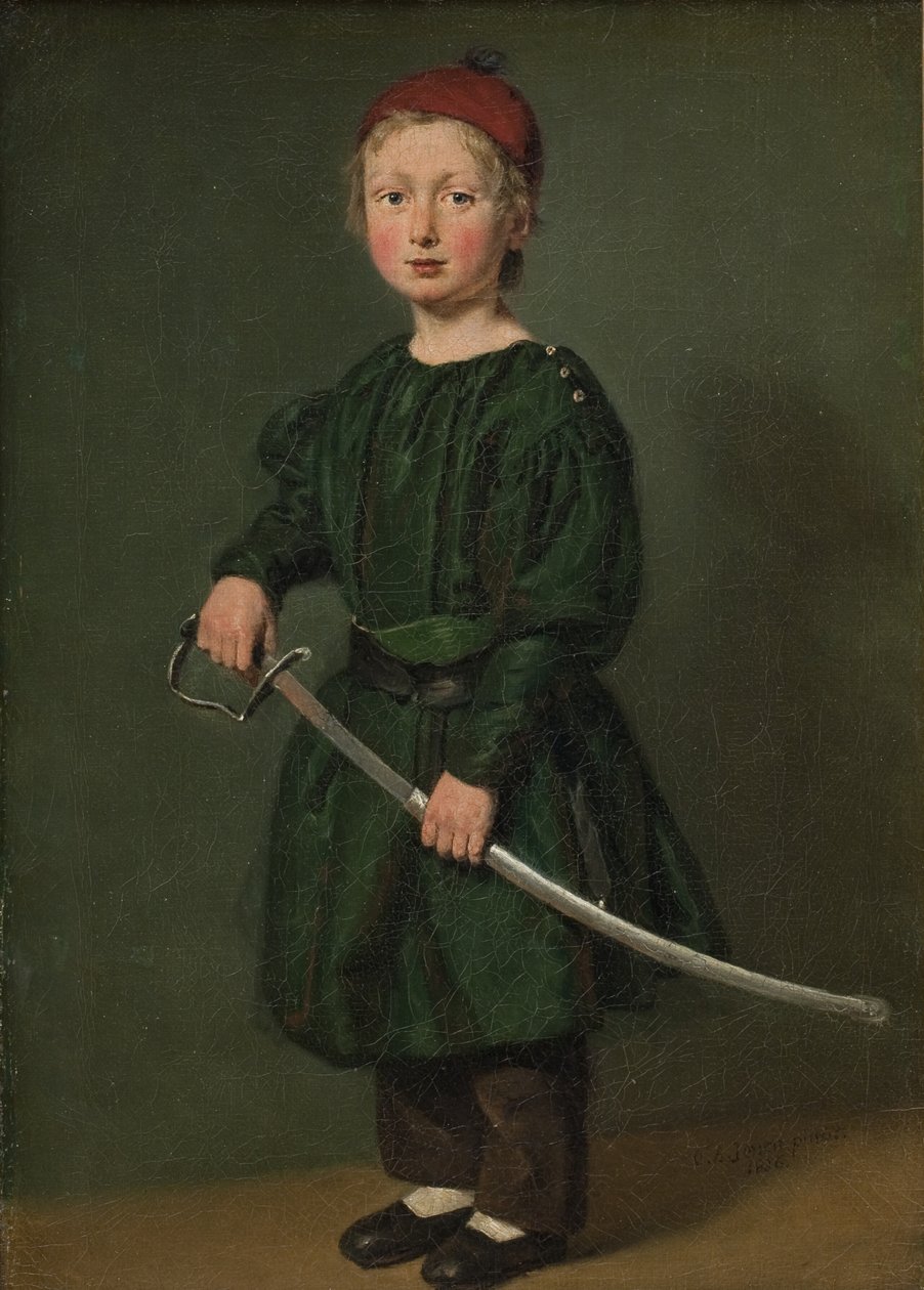 En af Kunstnerens Sønner af C.A. Jensen