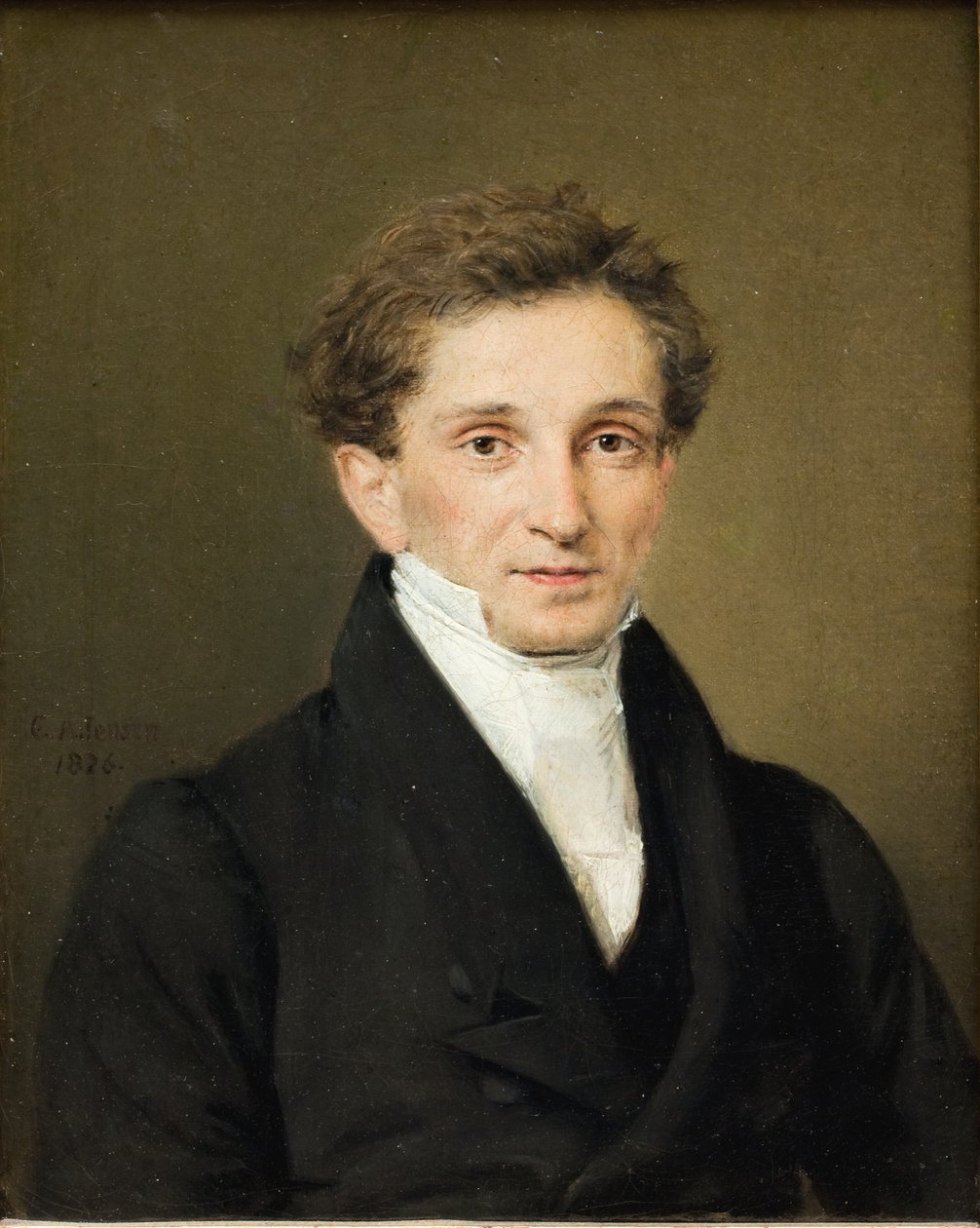 Portræt af Johannes Søbøtker Hohlenberg af C.A. Jensen
