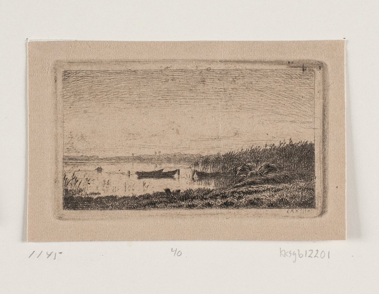 Ved Maribo sø af C.A. Kølle