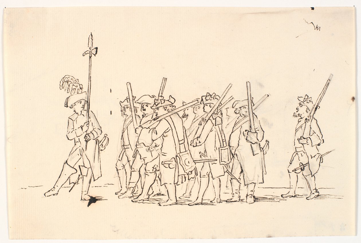 Borgervæbning. Satirisk blad af C.A. Lorentzen