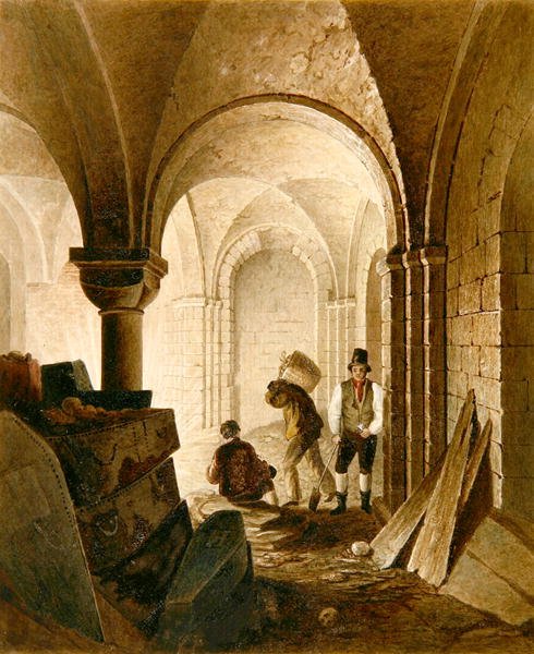 St Mary-Le-Bow Krypten af C.E. Gwilt