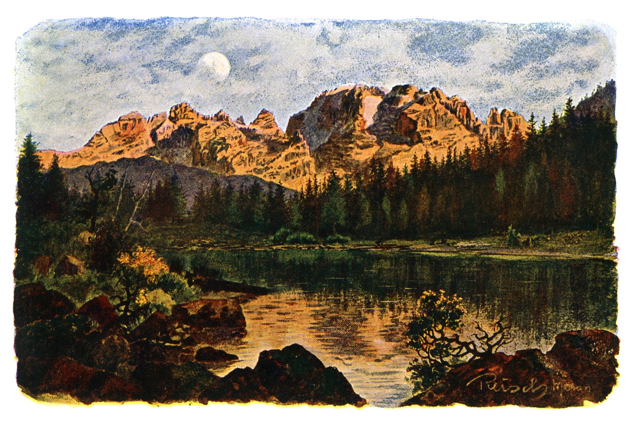 Brenta-gruppen, 1901 af CM Reisch