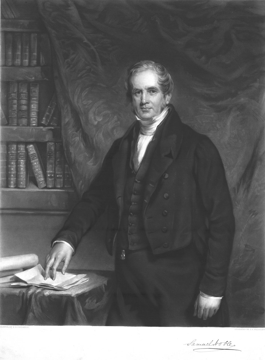 Samuel Noble, 1841 af C. E. Wagstaff