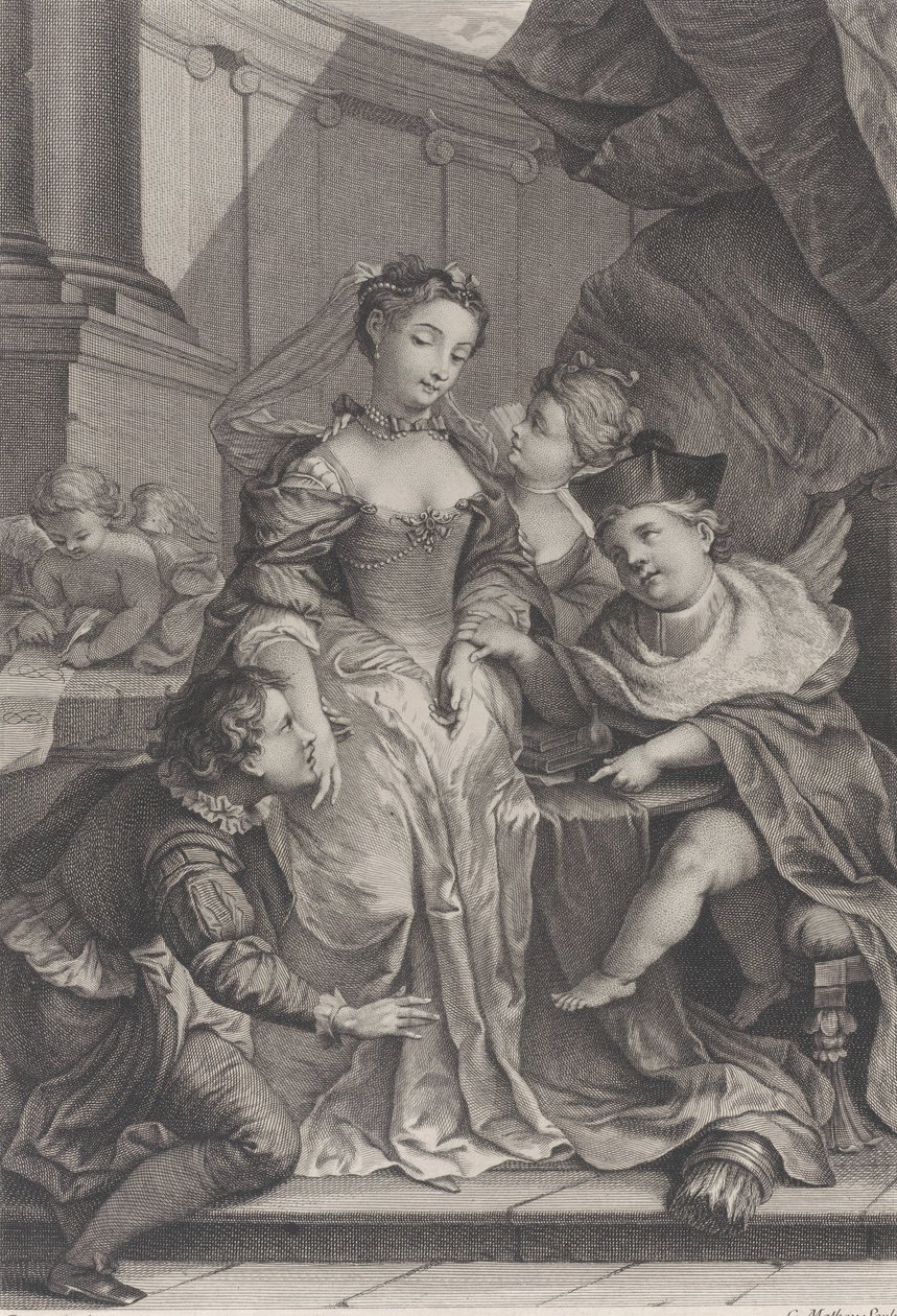 Love Doctor Love Doctor, ca. 1730-50. af C. Mathey