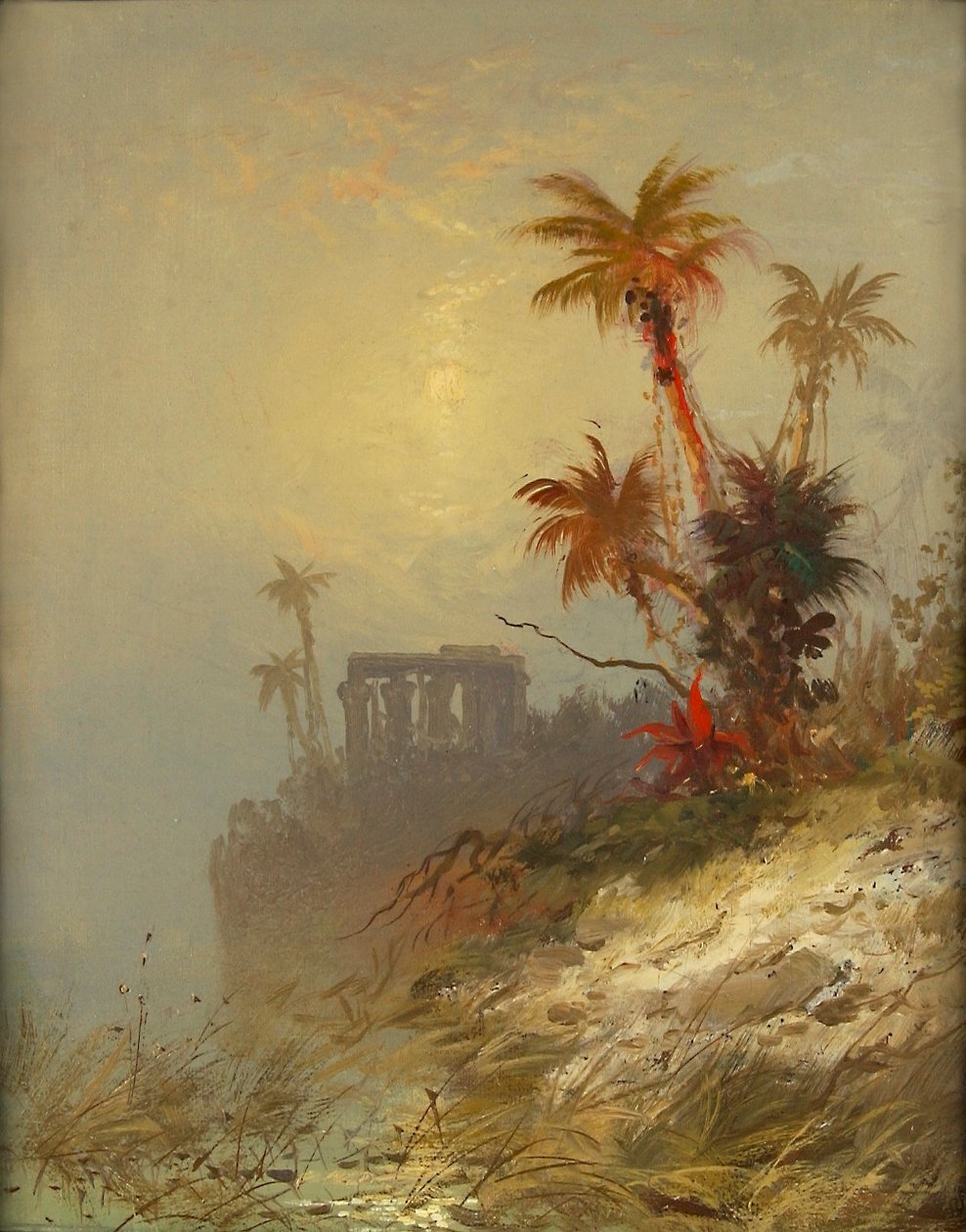 Egyptisk landskab af C. Morgan McIlhenney