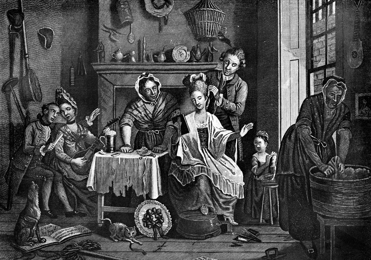 High-Life Below Stairs, 1772dani af Caldwell