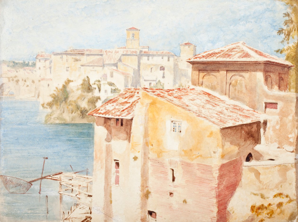 65 Chaitamoni [Chiatamone], Napoli af Calvert Richard Jones
