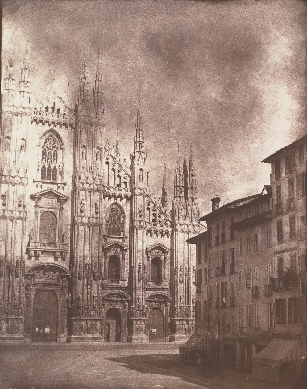 Katedralen i Milano, 1846. af Calvert Jones