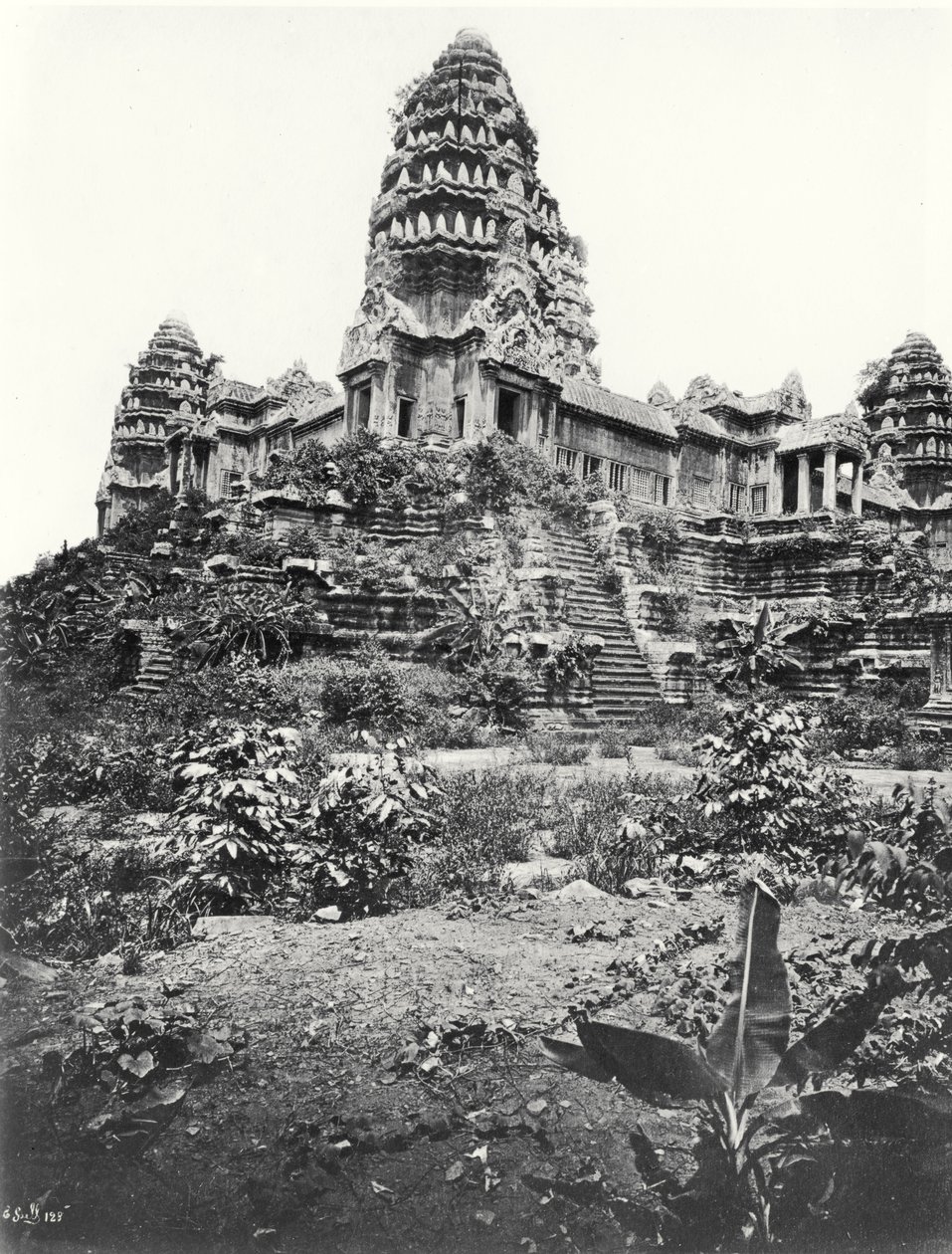Angkor Wat-templet, færdiggjort c.1150 af Cambodian School