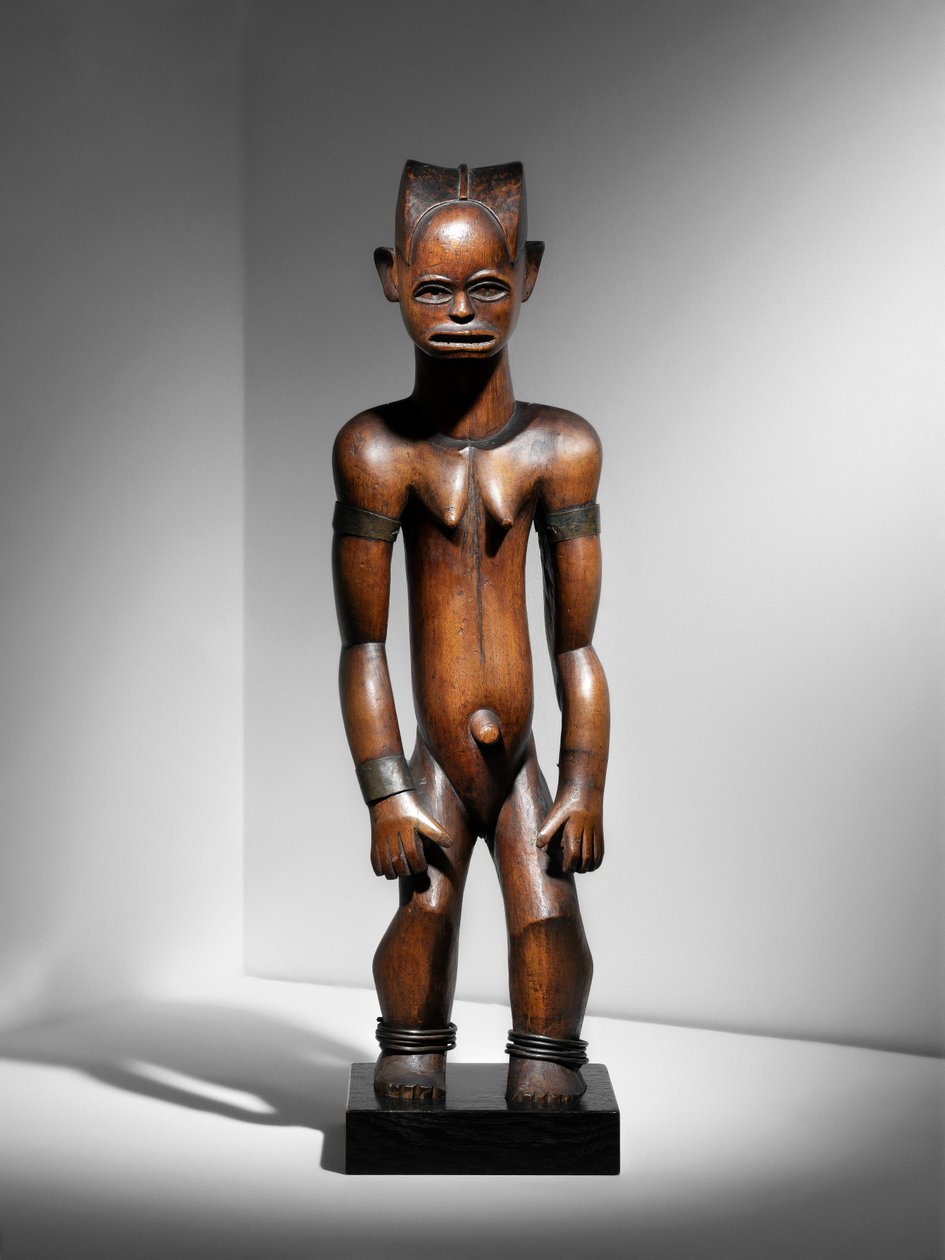 Fang-Mabea relikviefigur, ca. 1800-99 (træ) af Cameroonian School