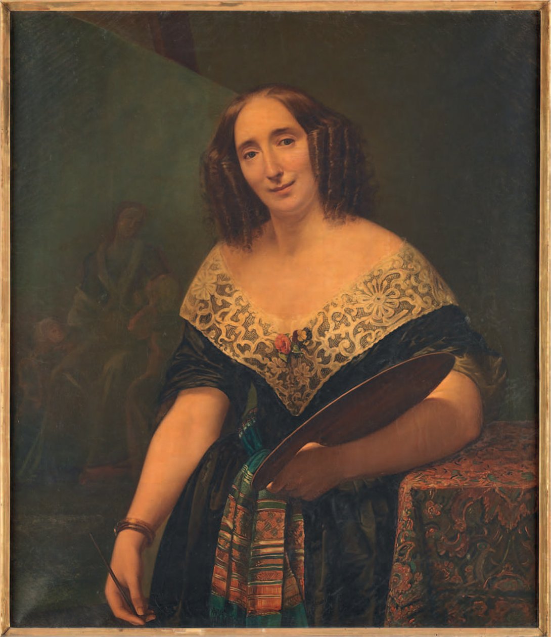 Selvportræt af Camilla Guiscardi