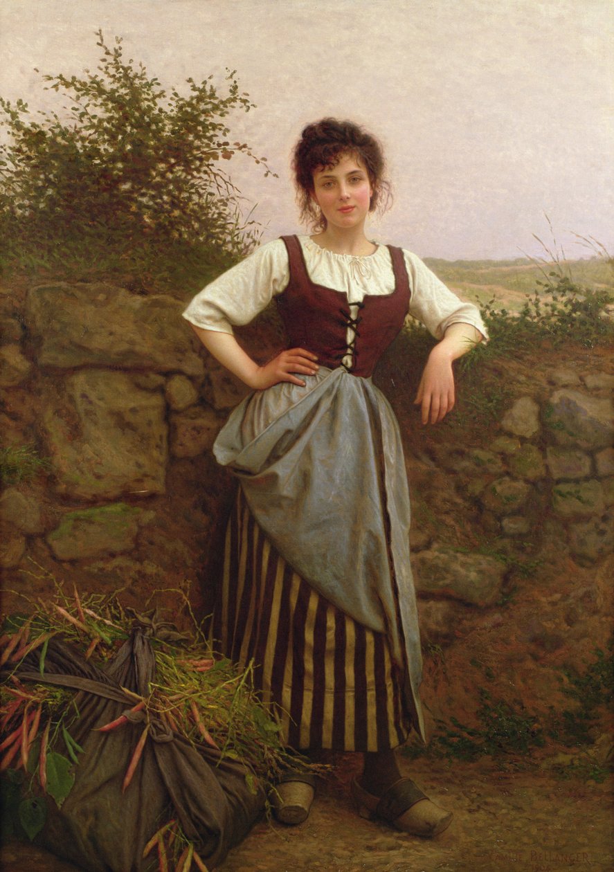 A Rest by the Wayside, ca. 1910 af Camille Felix Bellanger