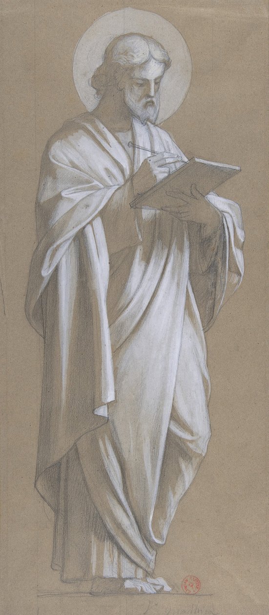 Sankt Matthæus, 1835-67. af Camille Auguste Gastine