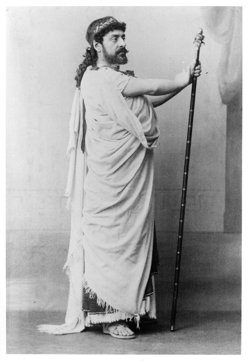 Mounet-Sully (1841-1916) som Ødipus i 