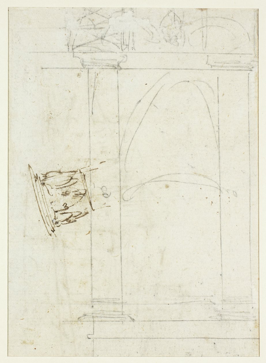 Arkitektoniske skitser af Canaletto
