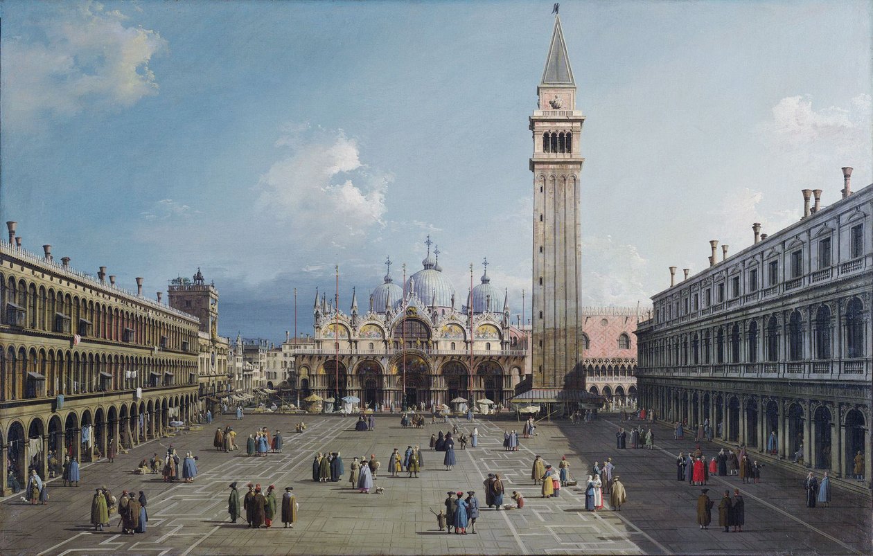 Markuspladsen af Canaletto