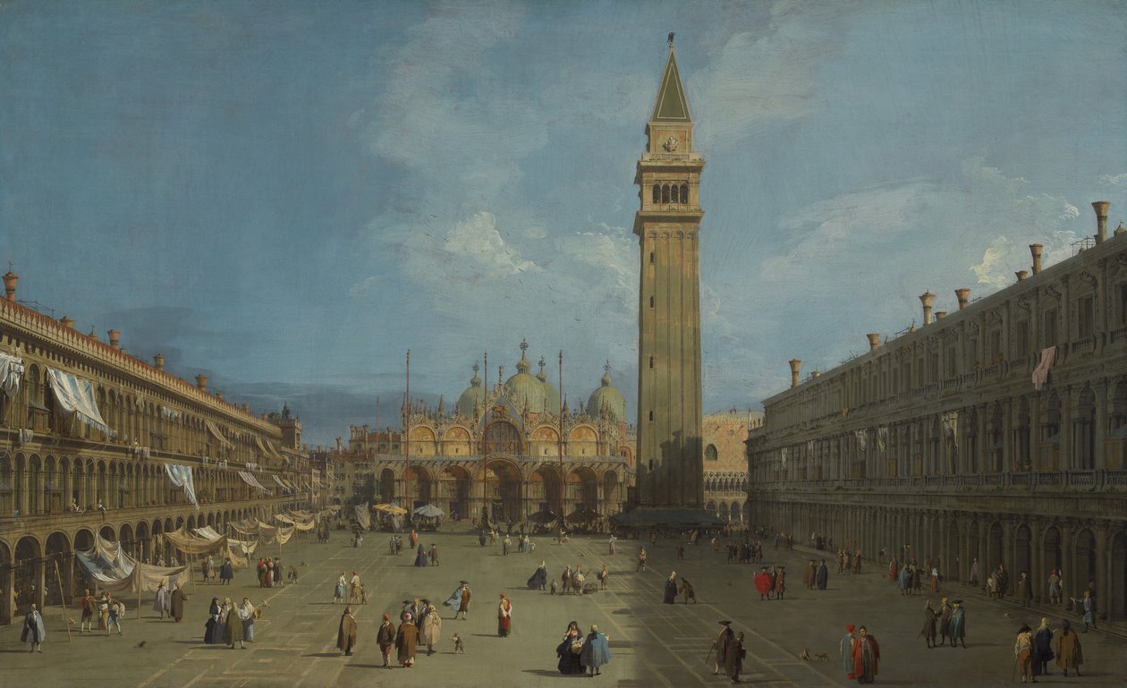 Piazza San Marco, slutningen af 1720