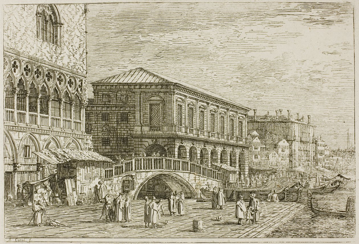 Fængslet, fra Vedute af Canaletto