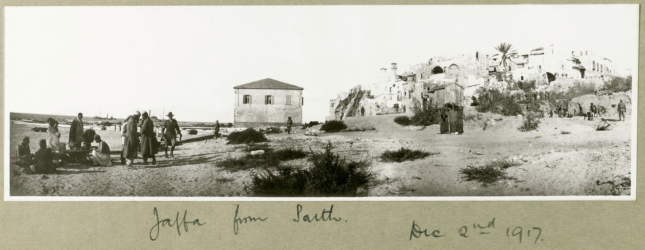 Jaffa fra syd, 2. december 1917 af Capt. Arthur Rhodes