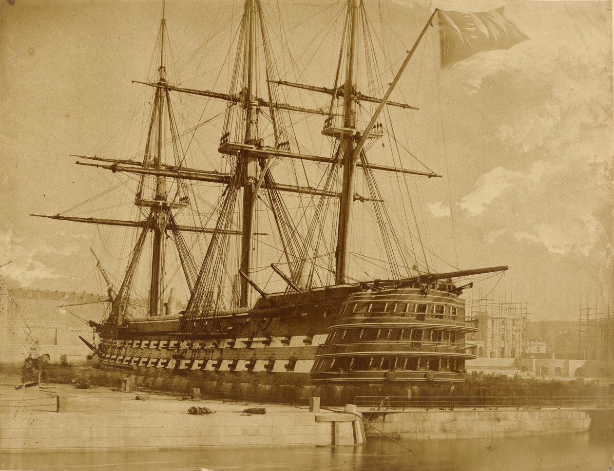 H.M.S. Hertugen af Wellington af Capt. Linnaeus Tripe