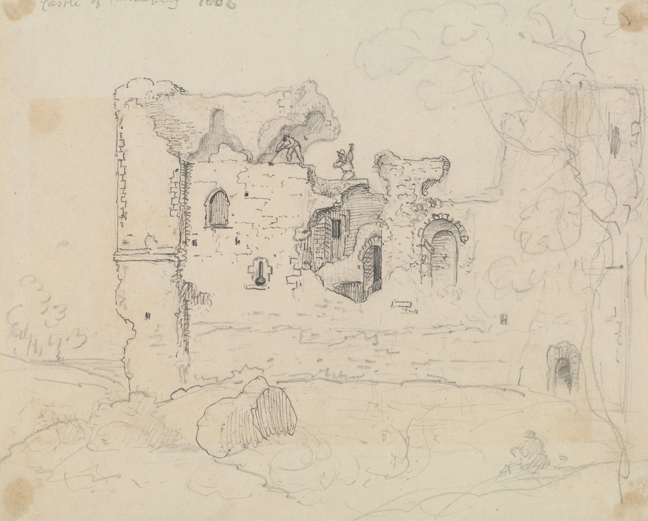 Slottet i Canterbury af Capt. Thomas Hastings