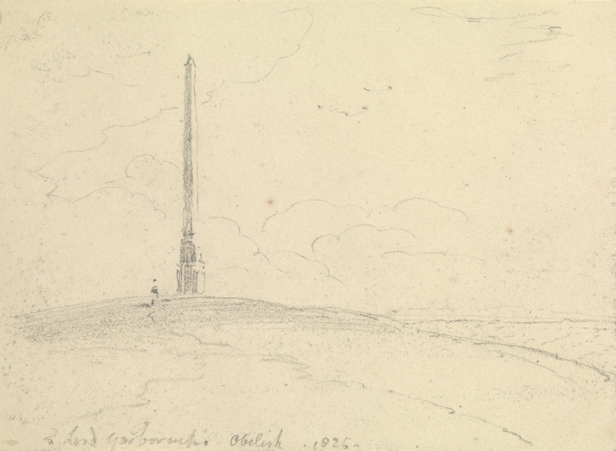 Lord Yarboroughs Obelisk af Capt. Thomas Hastings