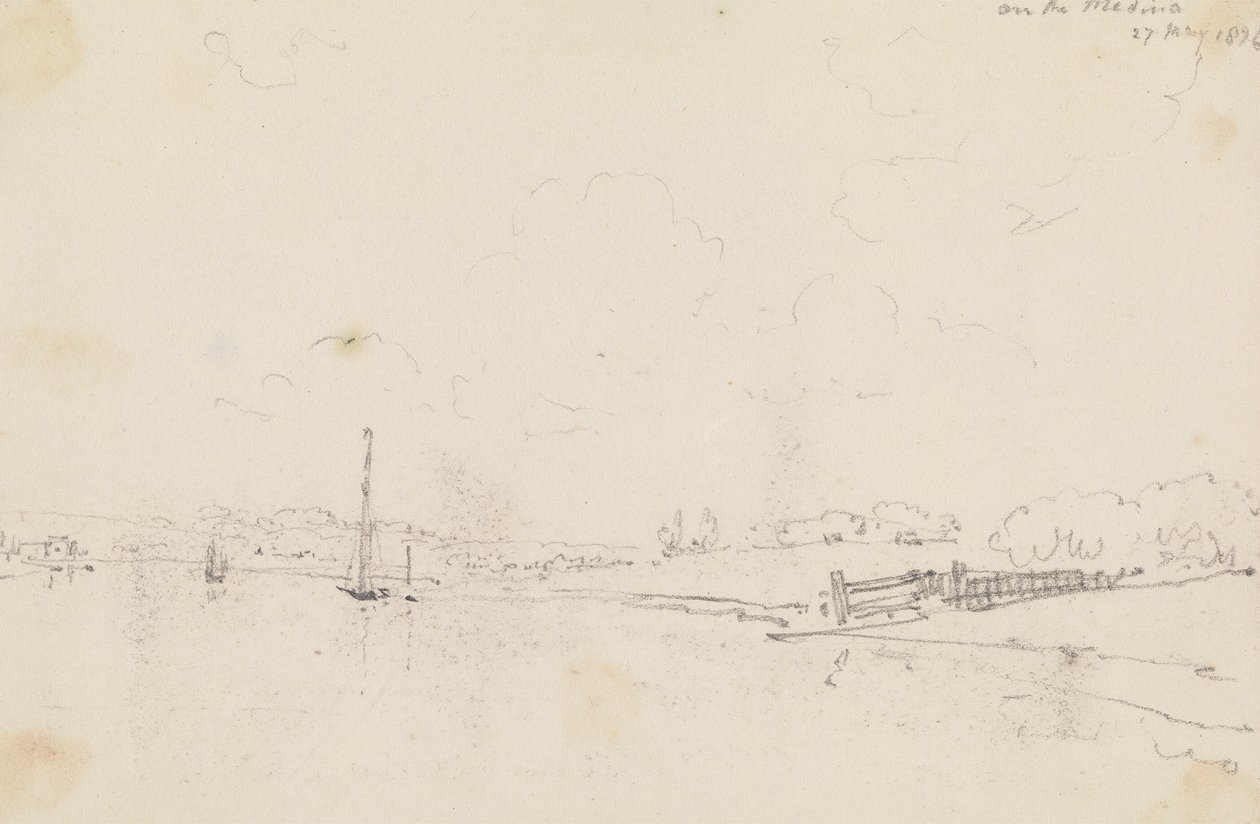 På Medinaen, 27. maj 1826 af Capt. Thomas Hastings