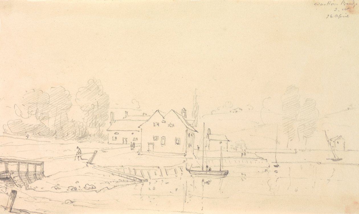 Wootton Bridge, Isle of Wight af Capt. Thomas Hastings