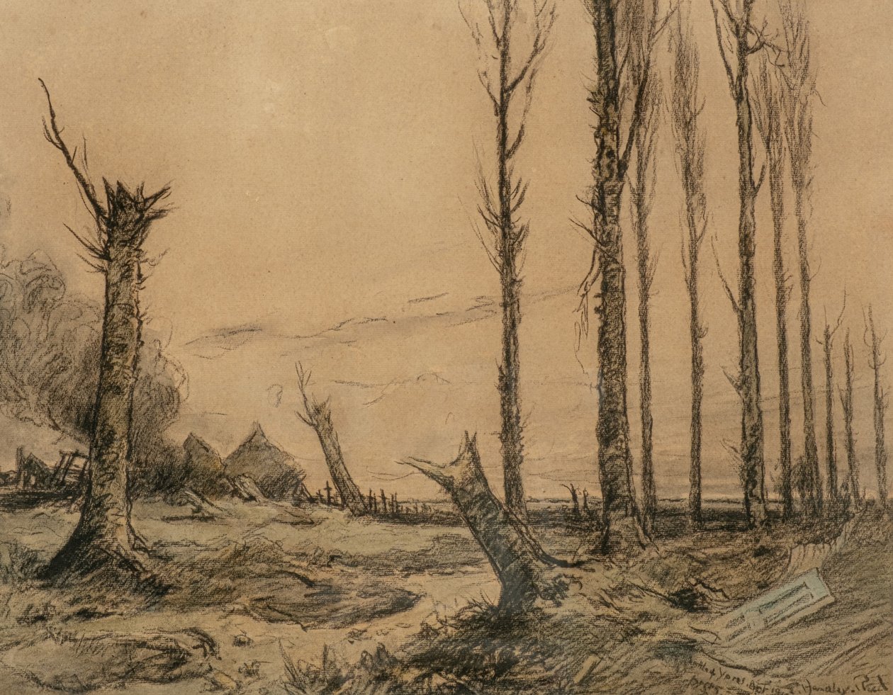 Slaget ved Ypres af Captain Edward Henry Handley Read