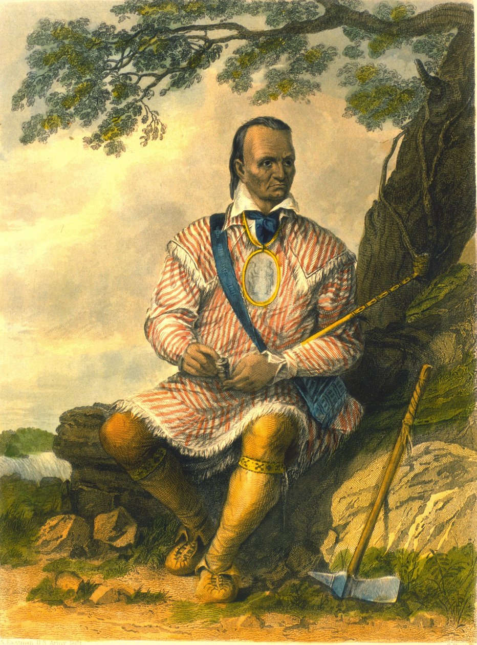 Rød jakke af Captain Seth (after) Eastman