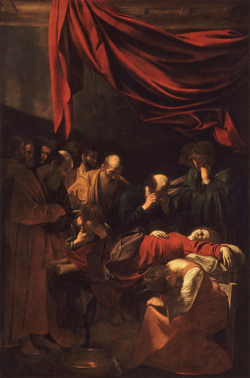 Jomfruens død af Michelangelo Merisi Caravaggio