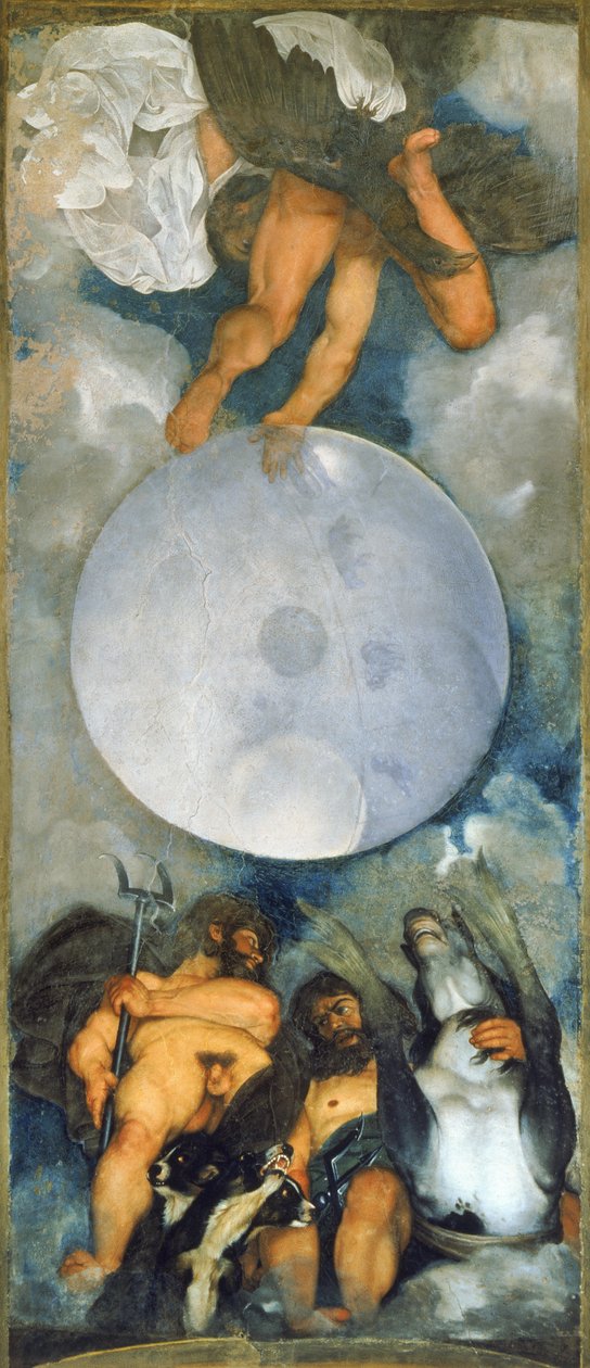 Jupiter, Neptun og Pluto af Michelangelo Merisi Caravaggio