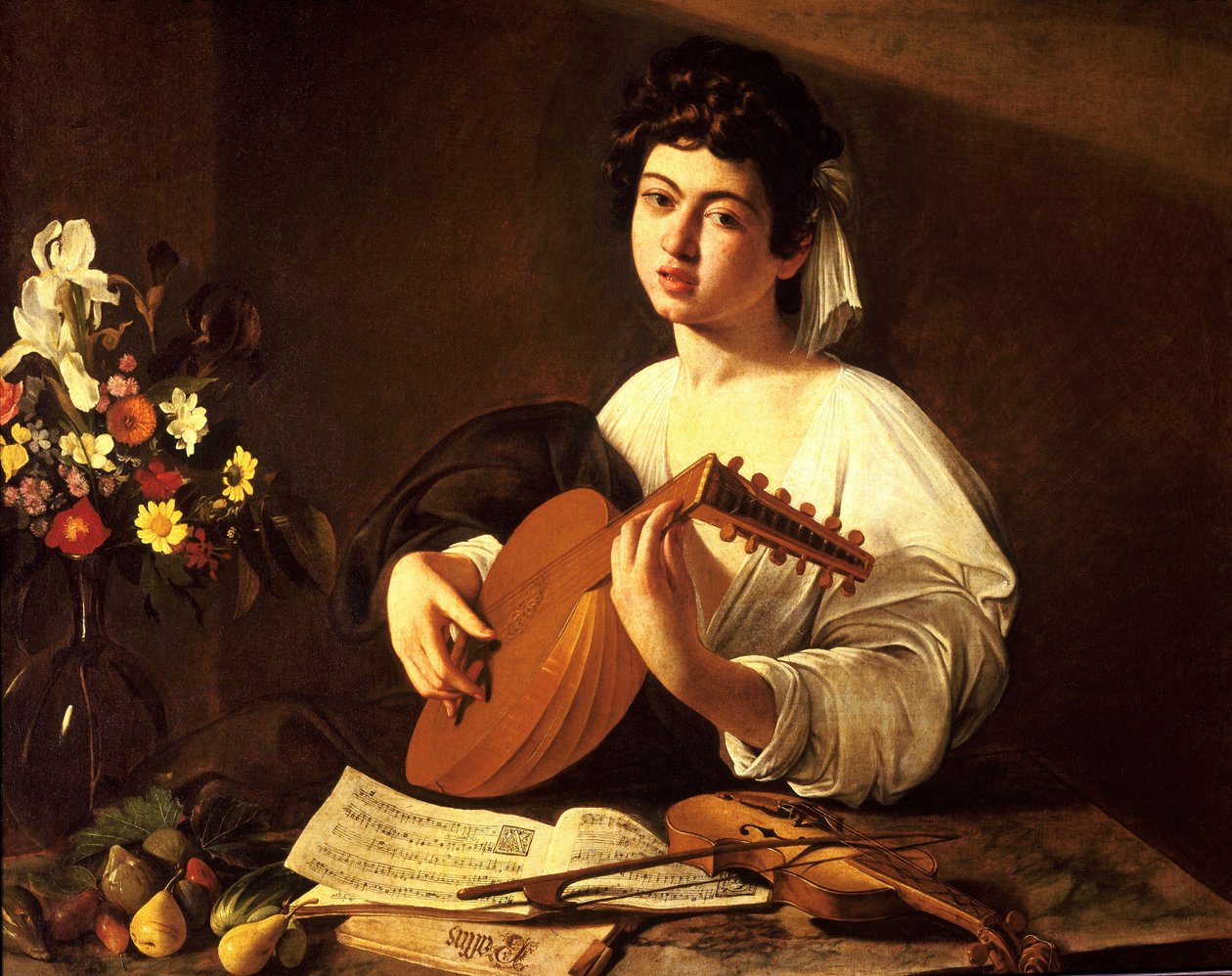 Lutespilleren af Michelangelo Merisi Caravaggio